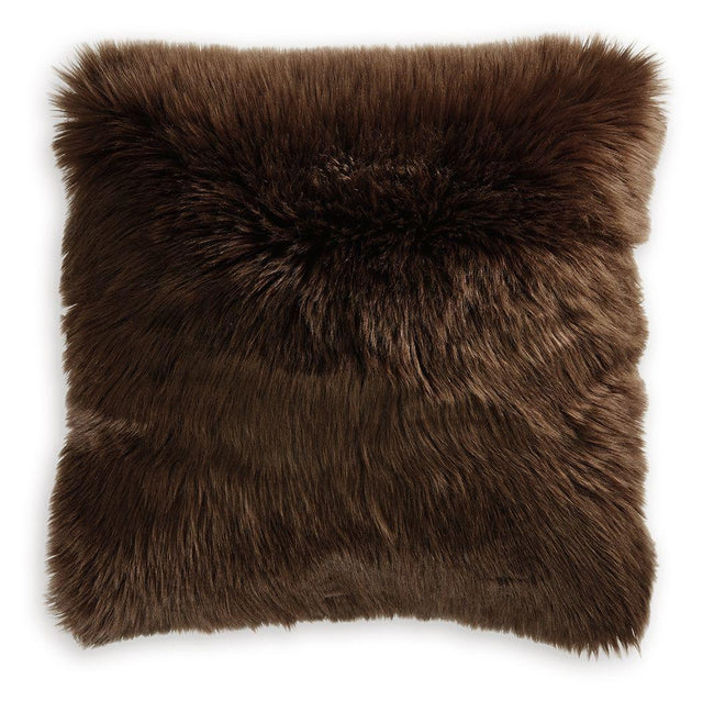 Ashley Bellethrone Pillow (4/CS) - Brown