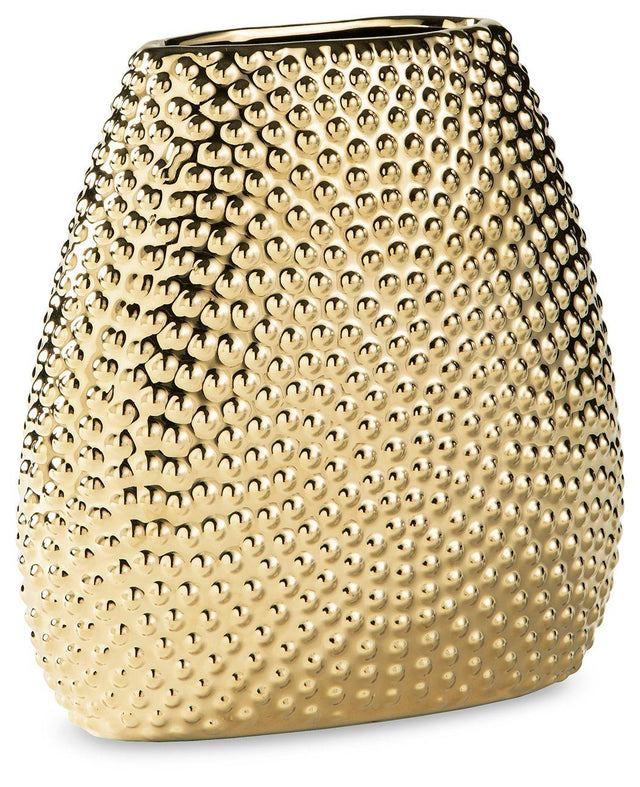 Ashley Efim Vase - Gold Finish