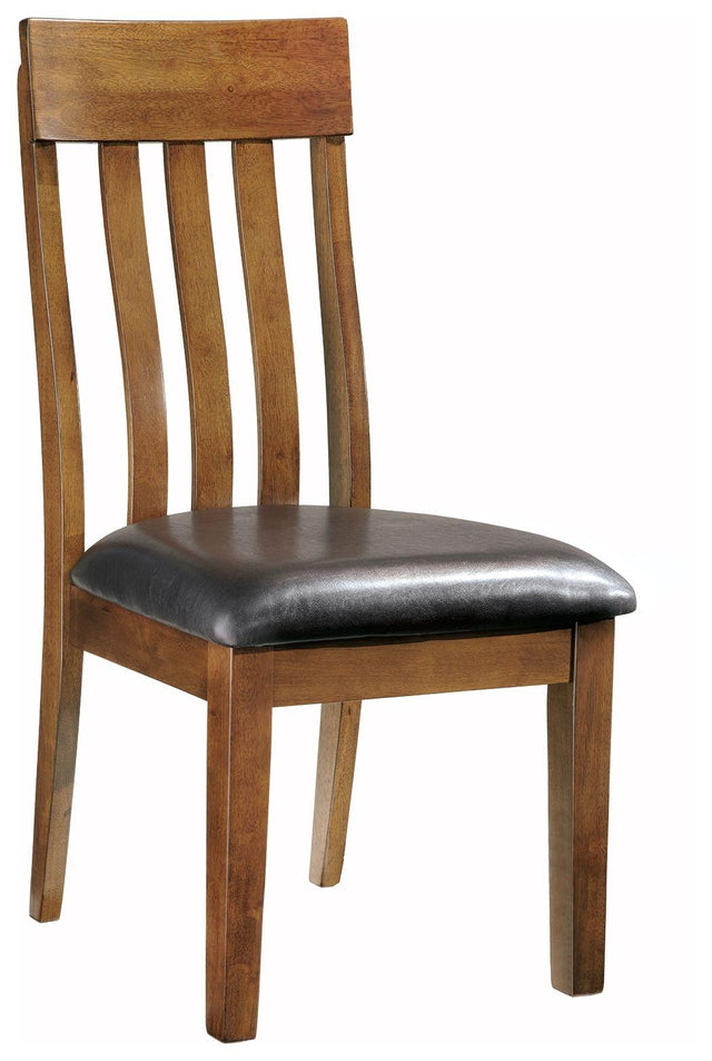 Ashley Ralene Dining UPH Side Chair (2/CN) - Medium Brown