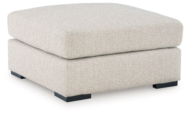 Ashley Laurelgrove Oversized Accent Ottoman - Pebble