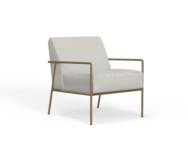 International Furniture Direct Aragon - Armchair - Beige / Gold