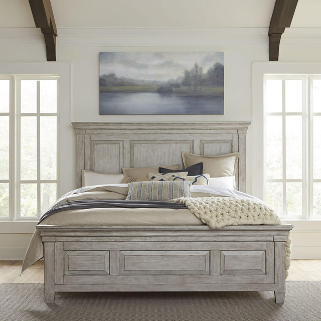 Liberty Furniture Heartland - California King Panel Bed - White