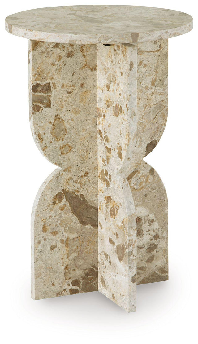 Ashley Treygan Accent Table - Beige