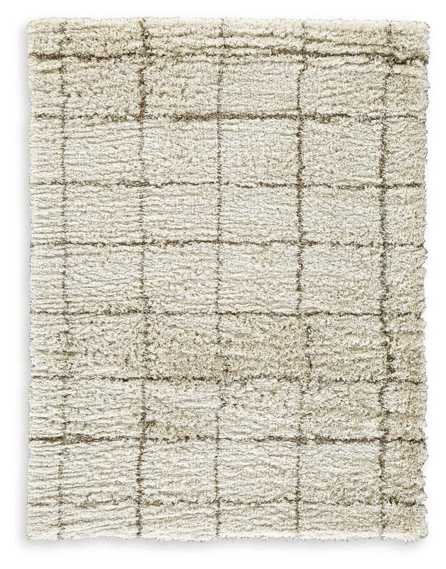 Ashley Wrenlow Medium Rug - Cream/Brown