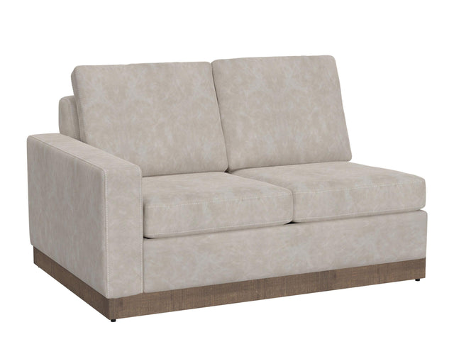 International Furniture Direct Georgia - Sectional Left-Arm Loveseat - Oyster