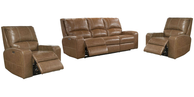 Parker House Swift - Power Reclining Sofa And 2 Recliners - Bourbon