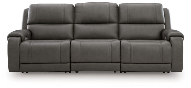 Ashley 5Z - Pittson - 3-Piece Power Sectional Reclining Sofa - Anchor