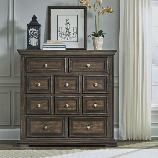 Liberty Furniture Big Valley - 10 Drawer Chesser - Light Brown