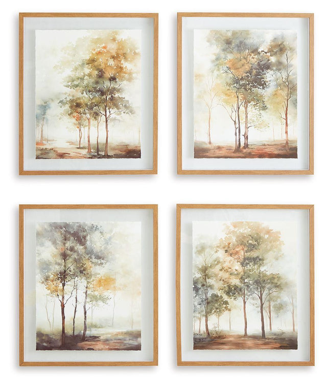 Ashley Bryneford Wall Art Set (4/CN) - Multi