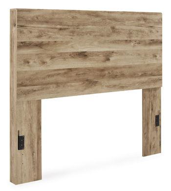 Ashley Hyanna Full Panel Headboard - Tan Brown