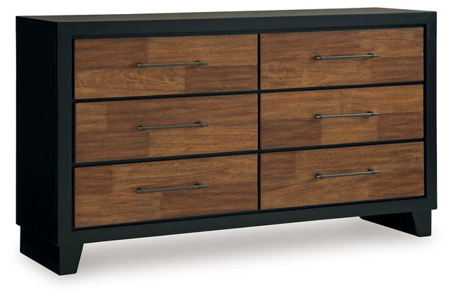 Ashley Kraeburn Dresser - Brown/Black