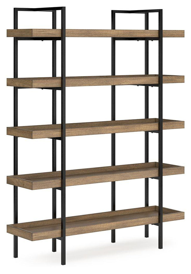 Ashley Montia Bookcase - Light Brown