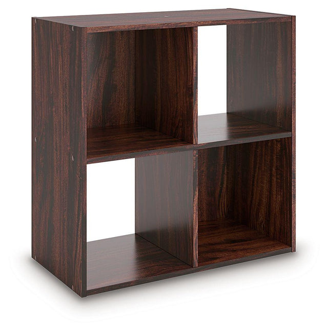 Ashley Glosmount Four Cube Organizer - Cherry/Light Brown