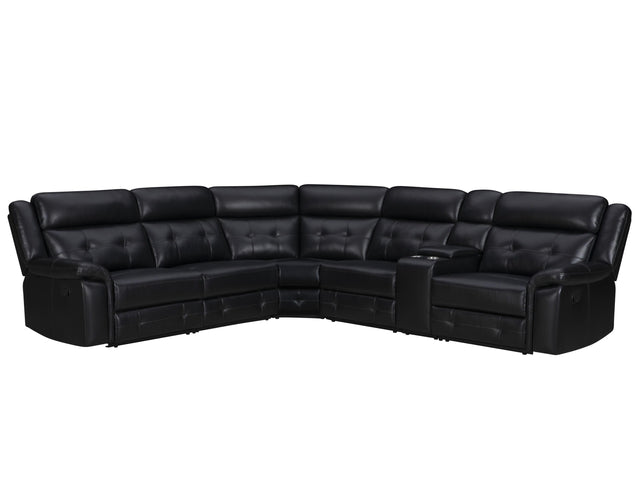 Parker House Clayton - 6 Piece Package Sectional - Phantom