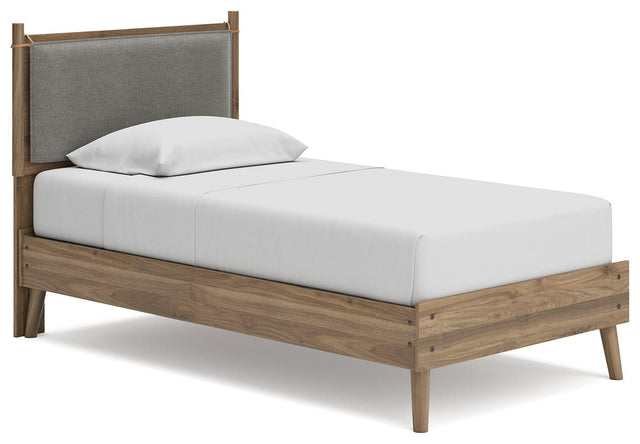 Ashley Aprilyn - Light Brown- Twin Panel Bed