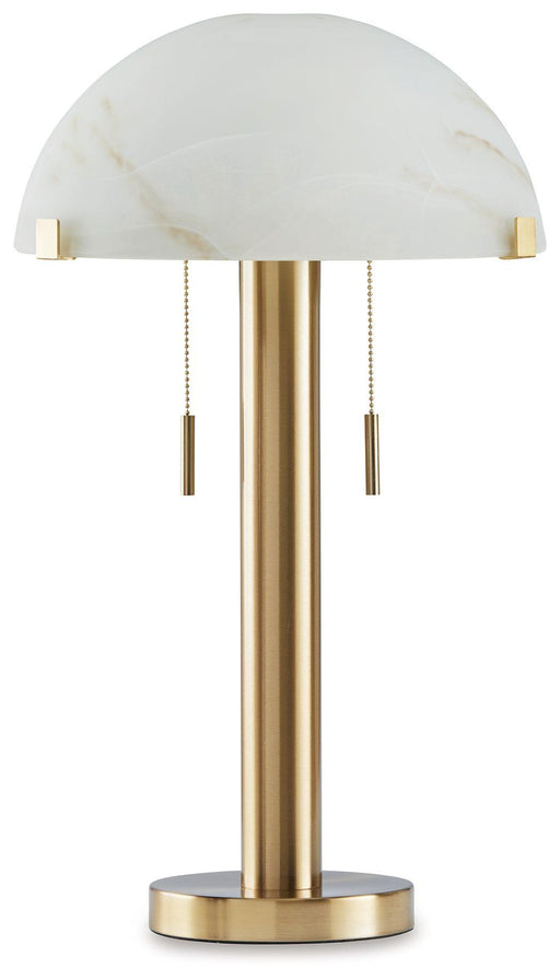 Ashley Tobbinsen Metal Table Lamp (1/CN) - Brass Finish