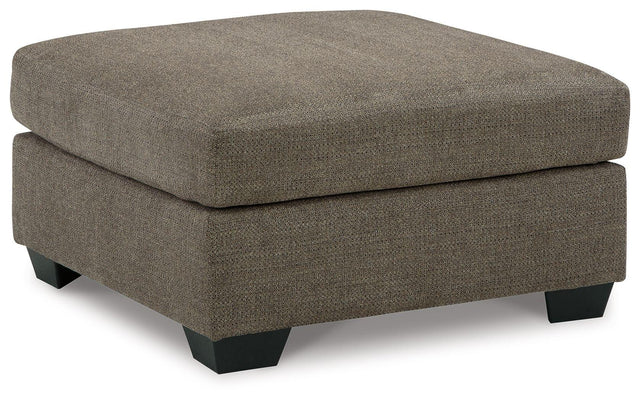 Ashley Mahoney Oversized Accent Ottoman - Chocolate