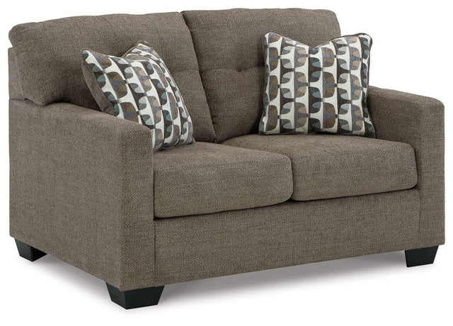 Ashley Mahoney Loveseat - Chocolate