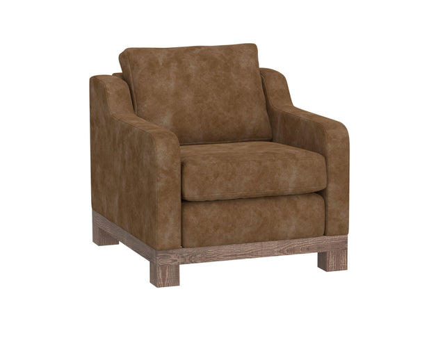 International Furniture Direct Samba - Armchair - Camel Brown