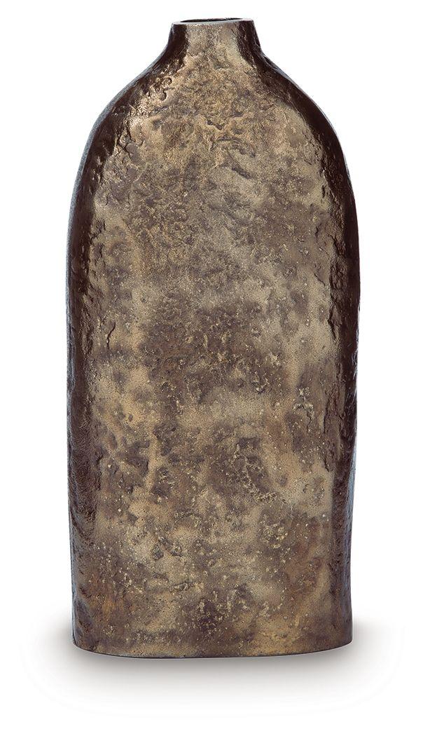 Ashley Wallmond Vase - Antique Brass Finish