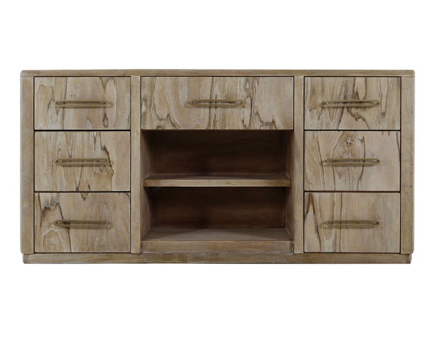 International Furniture Direct White Balam - Console - Ivory White