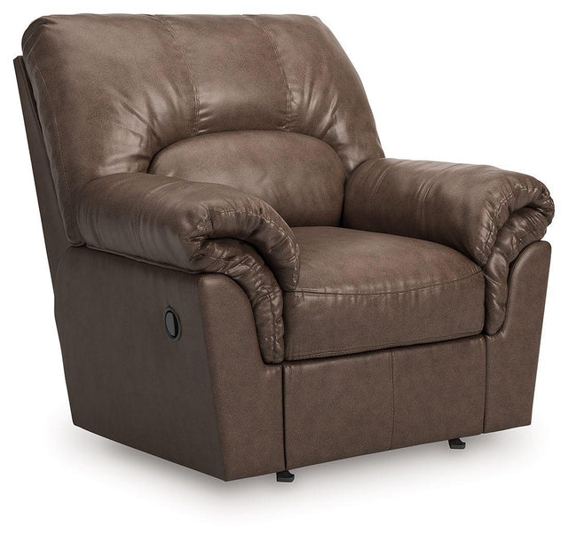 Ashley WillowBend Rocker Recliner - Umber