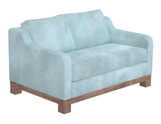 International Furniture Direct Samba - Loveseat - Blue