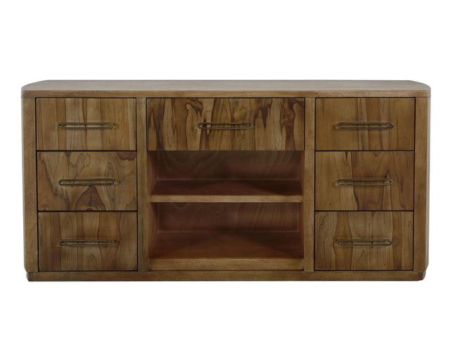 International Furniture Direct Balam - Console - Barrel Brown