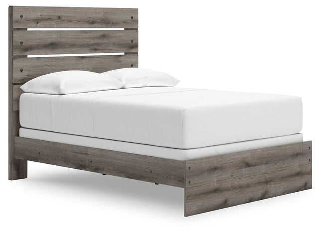 Ashley Graystorm - Brown Gray - Full Panel Bed