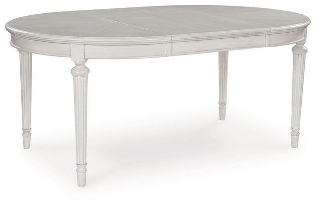 Ashley Montelaine Oval Dining Room EXT Table - Antique White