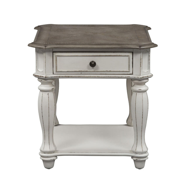 Liberty Furniture Magnolia Manor - End Table - White