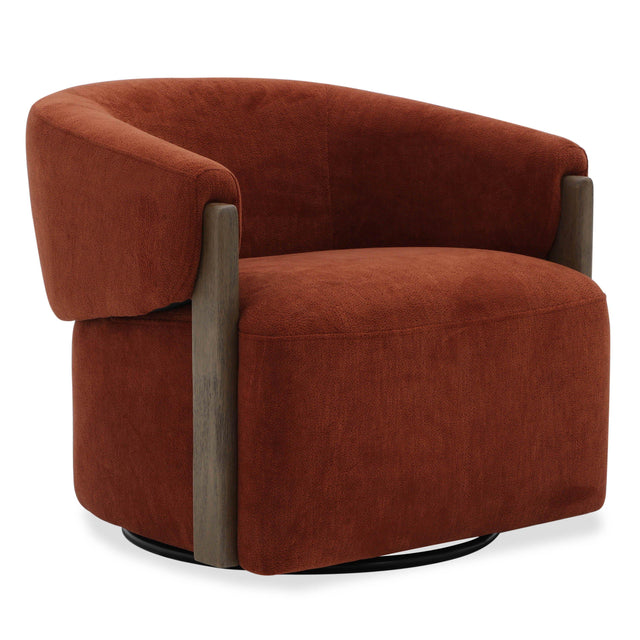 Parker House Finley - Swivel Accent Chair - Island Rust