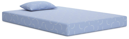 Ashley iKidz Ocean Twin Mattress and Pillow 2/CN - Blue