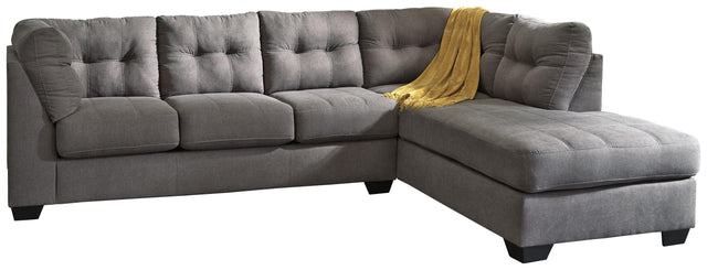 Ashley Maier - Charcoal - 2-Piece Sleeper Sectional With Chaise