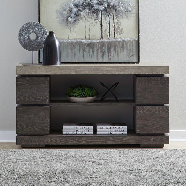 Liberty Furniture Piedmont - Sofa Table - Charcoal / Ash