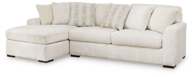 Ashley Chessington - Ivory - 2-Piece Sectional With Laf Corner Chaise