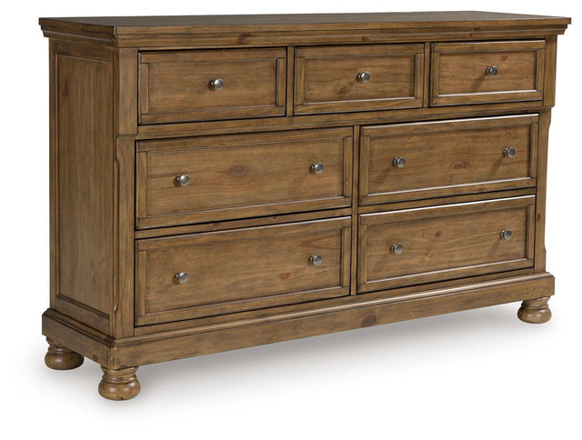Ashley Feddinger Dresser - Medium Brown