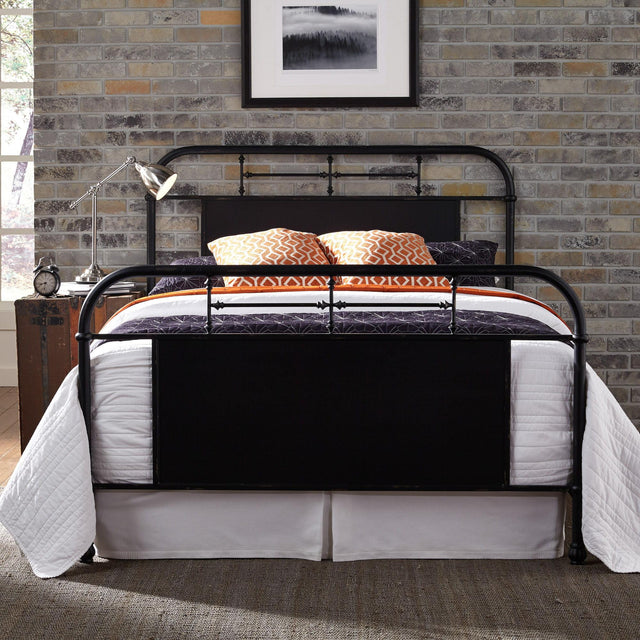 Liberty Furniture Vintage Series - King Metal Bed - Black
