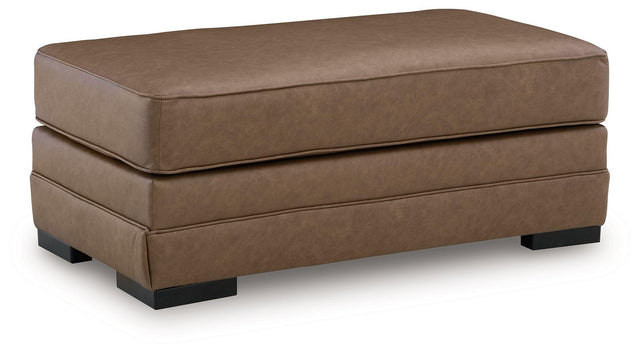 Ashley VillaCourt Ottoman - Caramel