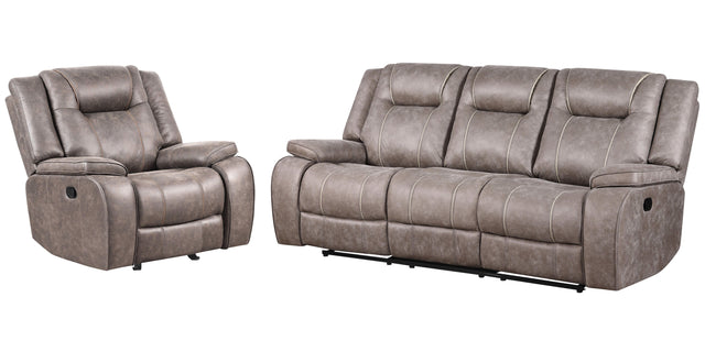 Parker House Blake - Manual Reclining Sofa And Recliner - Desert Taupe