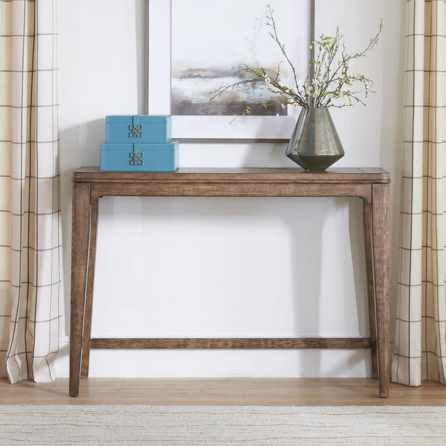 Liberty Furniture Ashford - Console Bar Table - Light Brown