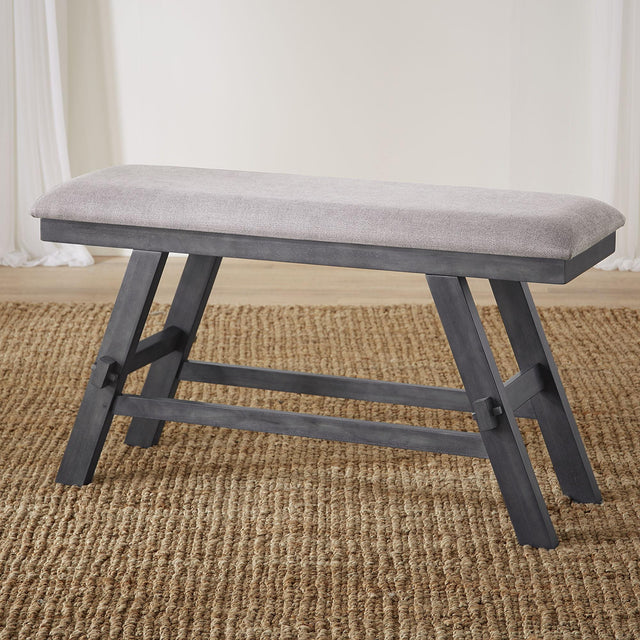 Liberty Furniture Lawson - Counter Bench (RTA) - Gray
