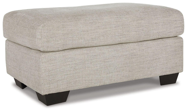 Ashley Vayda Ottoman - Pebble