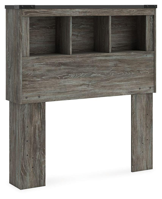 Ashley Frandern Twin Bookcase Headboard - Gray