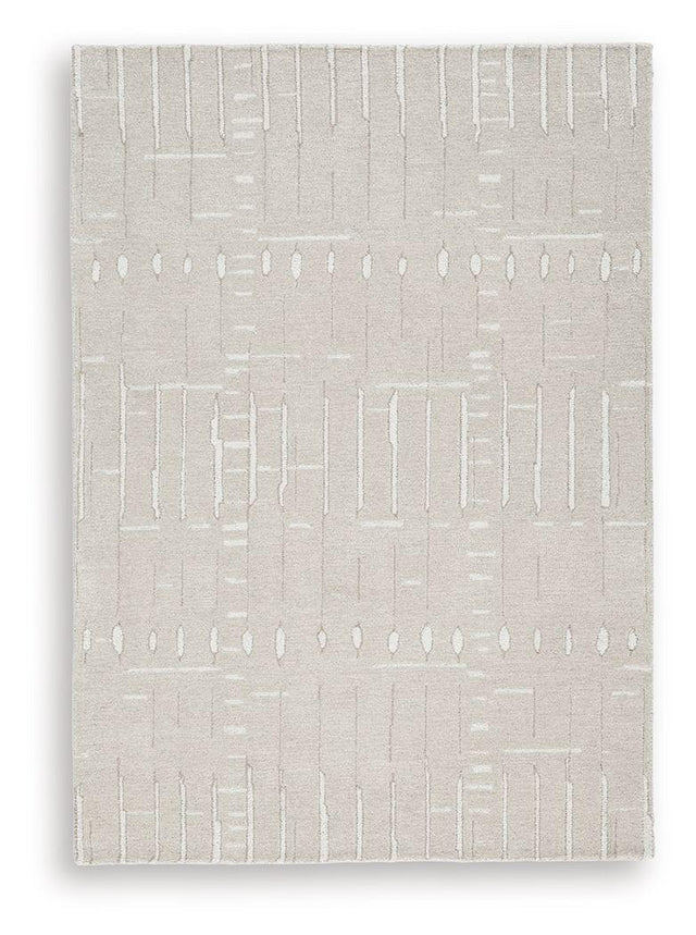 Ashley Wolbert Medium Rug - Tan/Ivory