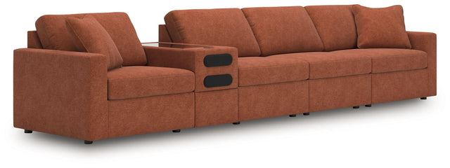 Ashley Modmax - Spice - 5-Piece Sectional With Audio Console