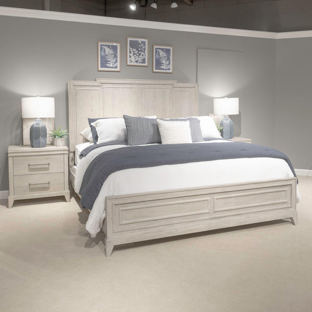 Liberty Furniture New Haven - Queen Panel Bed - White