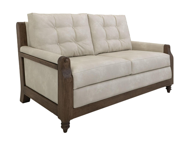 International Furniture Direct Xel-Ha II - Loveseat - Opal Beige