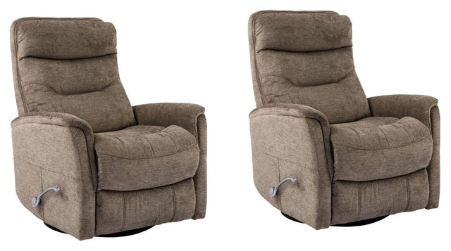 Parker House Gemini - Swivel Glider Recliner (Set of 2) - Heather