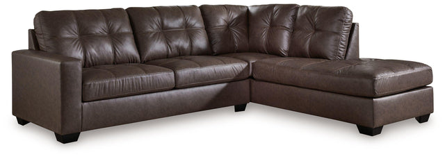 Ashley Barlin Mills - Umber - 2-Piece Sectional With Raf Corner Chaise